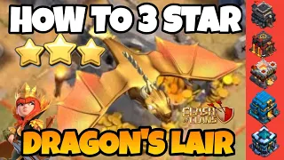 NO HERO USED|SPELL SWAG| How to 3 star 'Dragon's Lair' Goblin Map With Th9,Th10,Th11,Th12,Th13 |