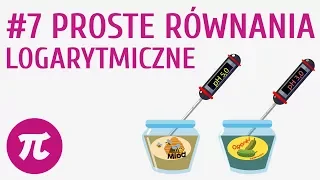 Proste równania logarytmiczne #7 [ Logarytmy ]