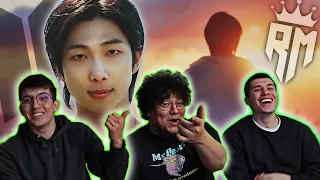 Americans React to RM 'Wild Flower (with youjeen)' Official MV