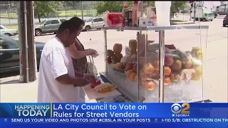 LA City Council To Vote On Street Vendor Rules