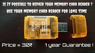 Use memory card reader for long time | Science of Electronics
