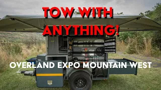 One of the COOLEST Small Trailers from Overland Expo Mountain West! Bundutec BundTrail!