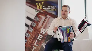 Childrens Accordion played by Vladimir Butusov (custom airbrush design)