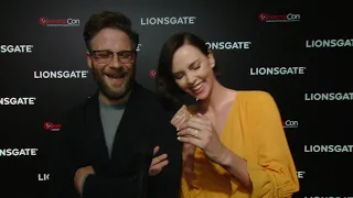 Cinemacon 2019 - Lionsgate - Long shot - Itw Seth Rogen and Charlize Theron (official video)