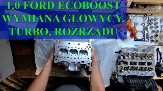 Ford Focus Ecoboost wymiana głowicy, turbo, rozrządu, uszczelek.