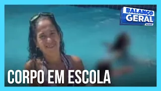 Caso de mulher encontrada morta nos fundos de escola é cercado de mistério