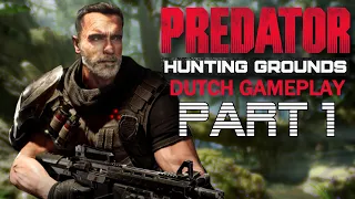 Gojira2012 plays PREDATOR: HUNTING GROUNDS (PS4) Dutch DLC Pack Gameplay Part 1