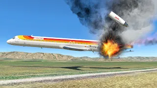 🔴LIVE MD-82 CRASH LANDINGS | Live Plane Spotting X-PLANE 11