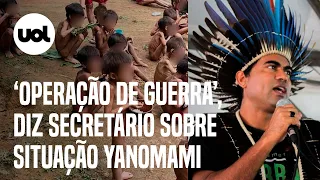 Operação de guerra: 'mais de 1.000 yanomamis foram resgatados', diz chefe de Saúde Indígena