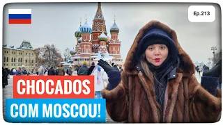 COMO É a INTRIGANTE CAPITAL da RÚSSIA! 😱🥶