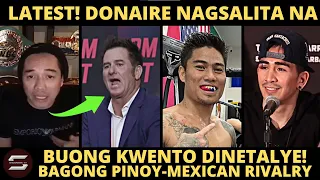 Donaire Nagsalita na! Buong kwento Dinetalye! Sta. Cruz Gusto ang Mexican-Pinoy Rivalry vs Magsayo!