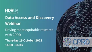Data Access and Discovery Webinar - October 2023