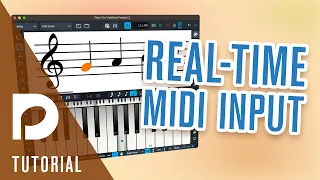 Real-time MIDI Input | Note Input