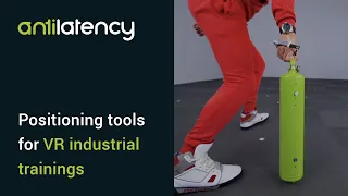 Positioning tools for VR industrial trainings with Antilatency