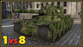 Type 5 Heavy - 1 vs 8 - World of Tanks Gameplay