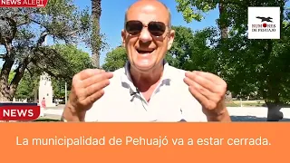 👁️EL INTENDENTE DE PEHUAJÓ, PABLO ZURRO APOYA EL PARO DEL 24.