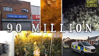 £90 Million Raided Cann•bis Farms (west mids) in 2020 + Latest Seizures #streetnews