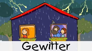 Gewitter || Kinderlieder zum Lernen