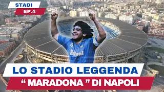 LO STADIO LEGGENDA DEL CALCIO IL DIEGO ARMANDO MARADONA DI NAPOLI!!!