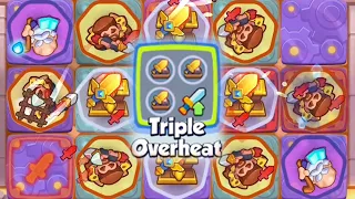 Grindstone Version 18.1, Triple Overheat Talents, With Trapper, с ловцом, Co-op - Rush Royale Video