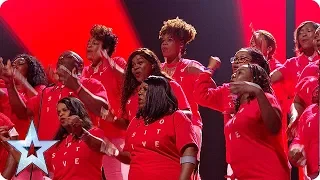INSPIRATION ALERT! B Positive Choir RISE UP in the BGT Final! | The Final | BGT 2018