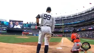 Aaron Judge 2nd at Bat vs Orioles | Giancarlo Stanton Two Run Home Run