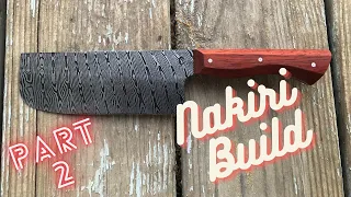 Nakiri Kitchen Knife (part 2)