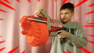 ОБЗОР НЕРФ МЕГА МЕГАЛОДОН |NERF MEGA MEGALODON