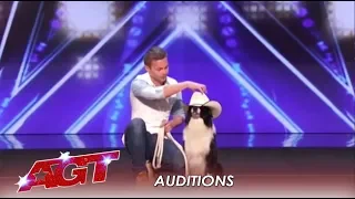 Lucas & Falco: This Dog Act Is A Story Of True LOVE | America's Got Talent 2019
