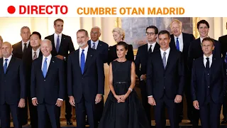 CUMBRE OTAN MADRID: Los REYES acogen a los LÍDERES de la ALIANZA en una CENA en el PALACIO REAL|RTVE