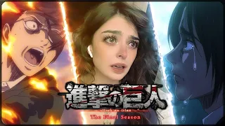 Attack on Titan FINALE Season Part 3 Episode 1 REACTION