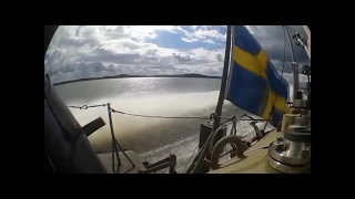 Restored PT boat from the 50s with huge diesel engines.