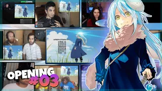 【OPENING】That Time I Got Reincarnated As A Slime 'Opening 3' MV | Reaction Mashup