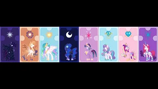 MLP [Fan Art] All Rulers Of Equestria (Speedpaint)