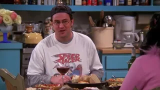 friends Fat Monica and Chandler for the first time