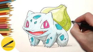 How to Draw a Pokemon Bulbasaur (Pokemon Go) | Draw Bulbasaur step by step