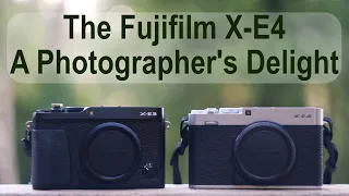 Fujifilm X E4 - a proper photographers' camera