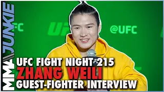 Zhang Weili Says She's No 'Celebrity,' Wants 'Exciting' First UFC Title Defense