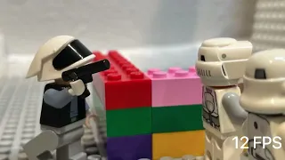 8FPS vs 12FPS vs 24FPS Challenge (Lego Star Wars Stop Motions)