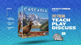 Cascadia- 3p Teaching, Play-through, & Roundtable by Heavy Cardboard