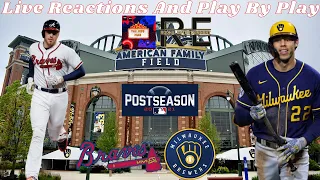 Atlanta Braves Vs Milwaukee Brewers | Live Reactions And Play By Play