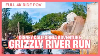 Grizzly River Run Rapids Ride FULL 4k POV 2024 | Disney California Adventure
