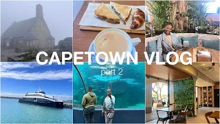 VLOG: Touring capetown with my mother -in -love| Robben Island|Two Oceans Aquarium | Table Mountain