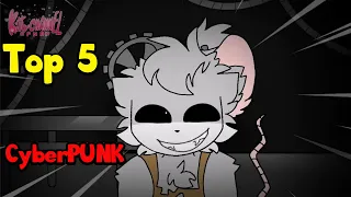 Top 5 CYBERPUNK Roblox Piggy Book 2 Animation Meme , Gacha Life *BEST*