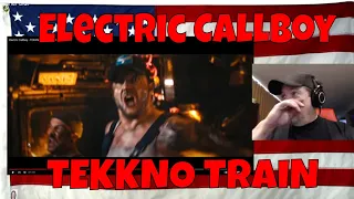 Electric Callboy - TEKKNO TRAIN (OFFICIAL VIDEO) - REACTION - LOVE IT!!! of course I do - its EC!!!
