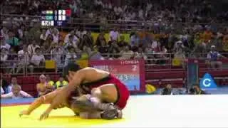 Wrestling - Men's 66KG Freestyle Bronze - Beijing 2008 Summer Olympic Games