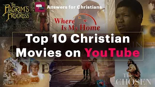 TOP 10 CHRISTIAN MOVIES ON YOUTUBE #christianmovies #top
