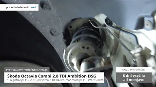 Škoda Octavia Combi 2.0 TDI Ambition DSG - TEHNIČNO STANJE VOZILA