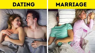 Dating Vs. Marriage || Funny Couples Situations