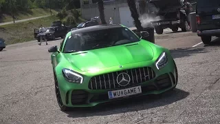 2017 Mercedes AMG GTR - LOUD Renntech Downpipes, Exhaust Sound, Revs & Accelerations